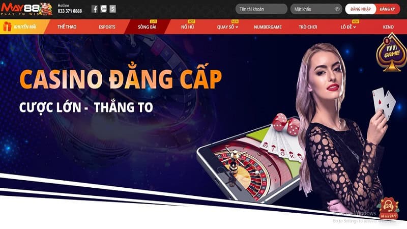 Nhà cái May88 uy tín hàng đầu châu Á 2023. Tải app May88